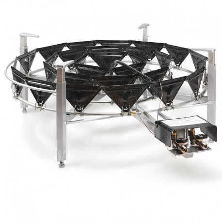 Brûleur gaz naturel 900 mm pour micro brasserie
