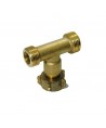 Connectique butane propane Raccord en T 20x150
