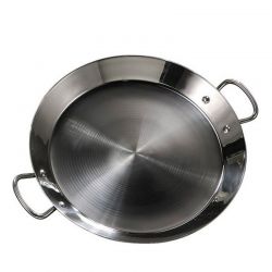 Plat à Paella en inox 28cm - Spécial induction
