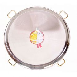 Plat à Paella en inox - 90cm