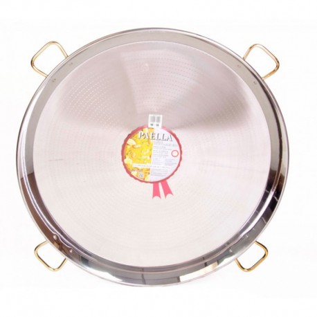 Plat à Paella en inox - 90cm
