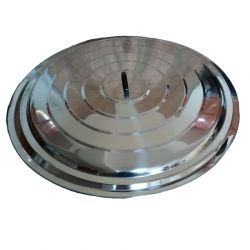 Couvercle 70cm en inox pour poêles géantes
