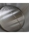 Cuve brassage inox 60 litres avec thermomètre, vanne, fond filtrant