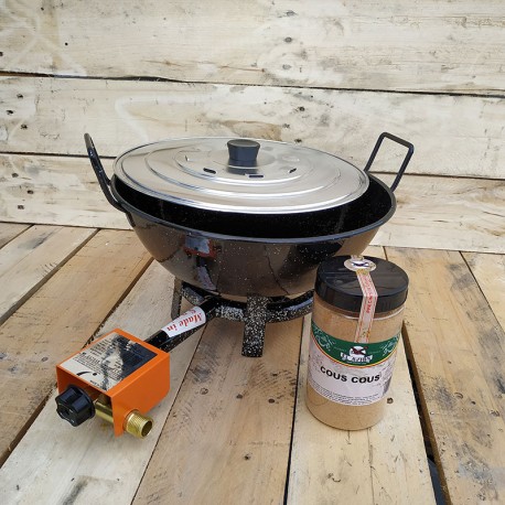 Kit couscous à gaz - 13 litres