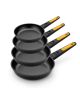 lot de 4 poêles Induction BRA 18-20-22-28cm fast click