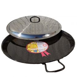 Plat à Paella émaillé 80cm