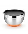 Bol en inox avec couvercle 1.6litres