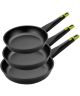 Lot de 3 poêles (22cm, 26cm, 30cm) BRA Foodie