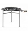 Bruleur gaz de ville surpuissant 90cm haut de gamme avec thermocouple +veilleuse + trépied - 38kW
