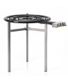 Bruleur gaz de ville surpuissant 70cm haut de gamme avec thermocouple + veilleuse - 28.74kW