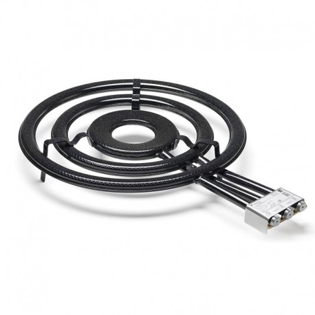Bruleur gaz de ville surpuissant 70cm haut de gamme avec thermocouple + veilleuse - 28.74kW