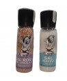 Moulins de sel rose de l'Himalaya et de sel de mer - 2 x 340g