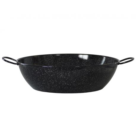 Plat creux émaillé 45 cm