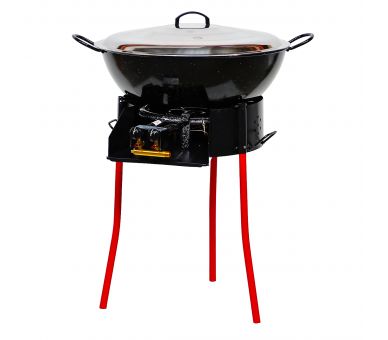 Kit fondue à gaz + pare-flamme - 8 litres