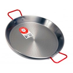 Plat à Paella en acier 60cm
