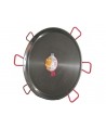 Plat géante en acier 130cm